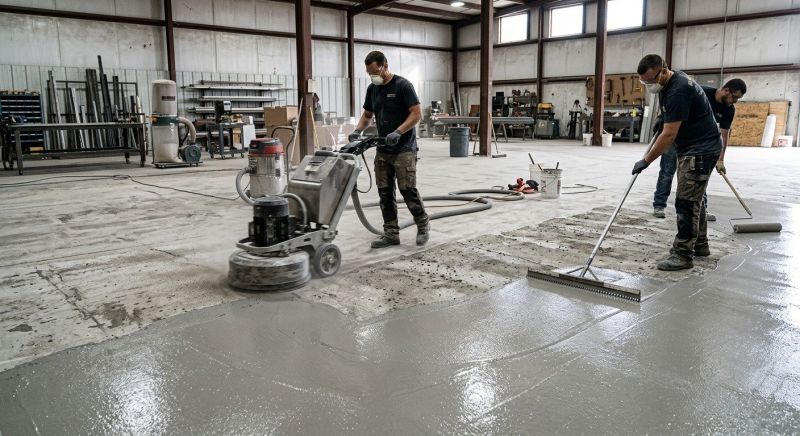 Concrete Floor Refinishing in Des Moines, IA