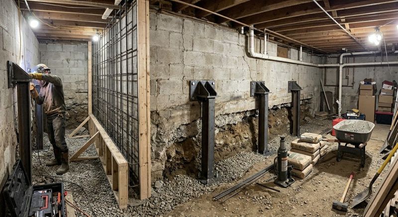 Basement Underpinning in Columbus, OH