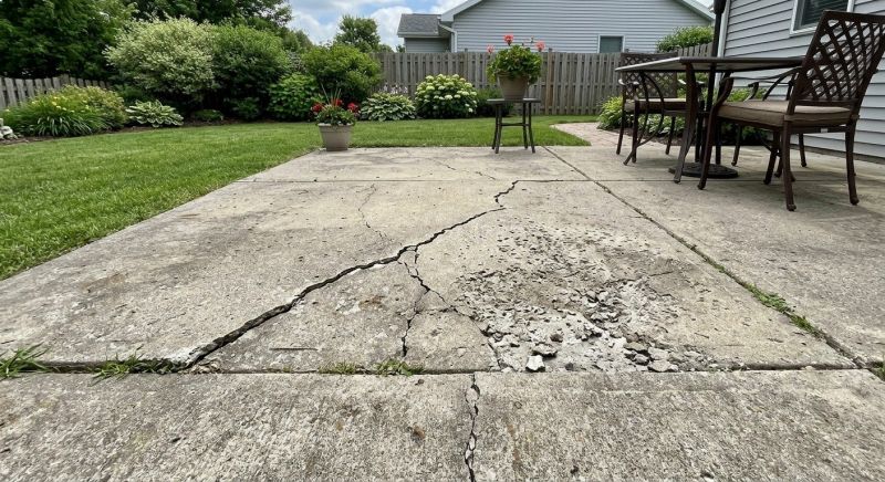 Cement Patio Repair in Albany, NY