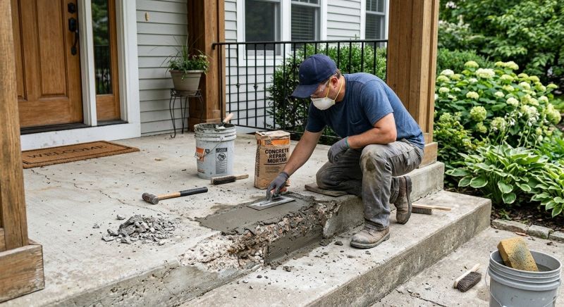 Cement Repair in West Des Moines, IA