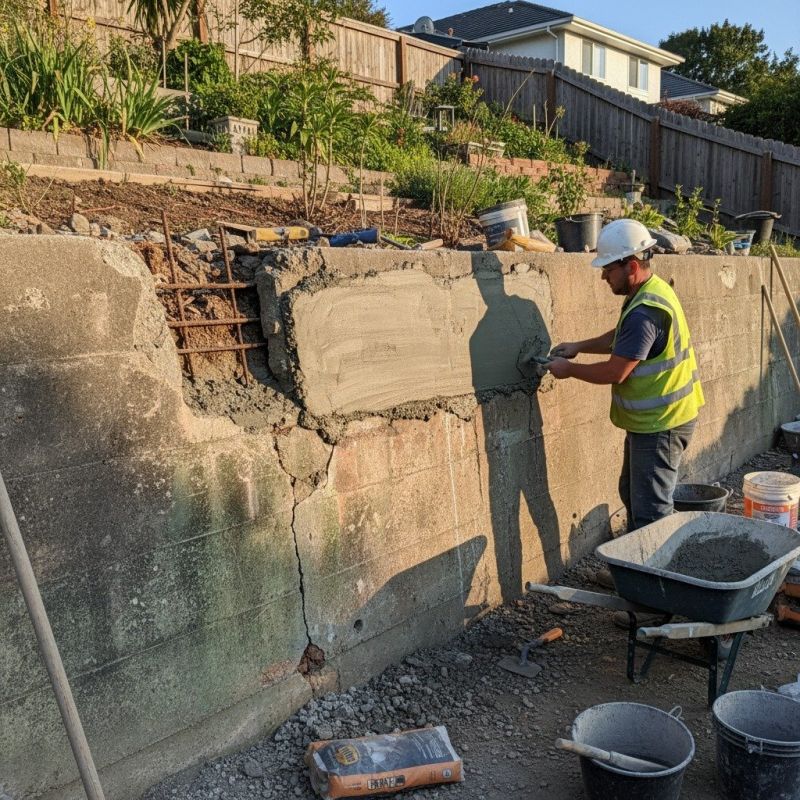 Cement Wall Repair Service in Corpus Christi, TX