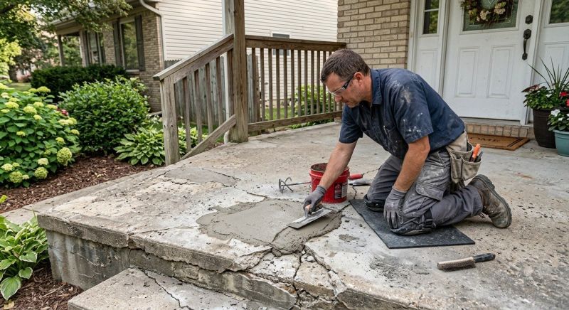 Concrete Damage Repair in Des Moines, IA