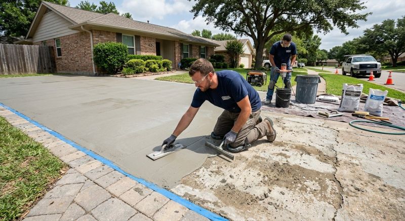 Concrete Driveway Resurfacing in Miami Dade County, FL