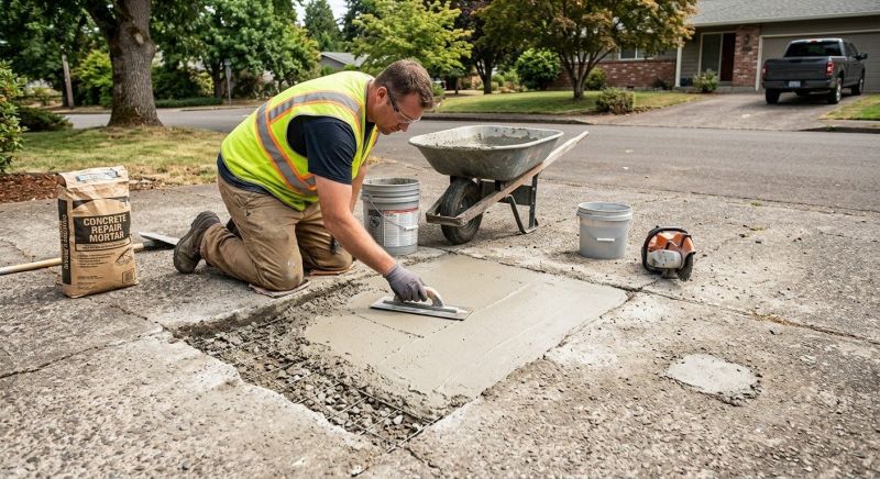 Concrete Flatwork Repair in West Des Moines, IA