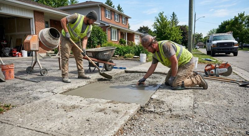 Concrete Flatwork Repair in West Des Moines, IA