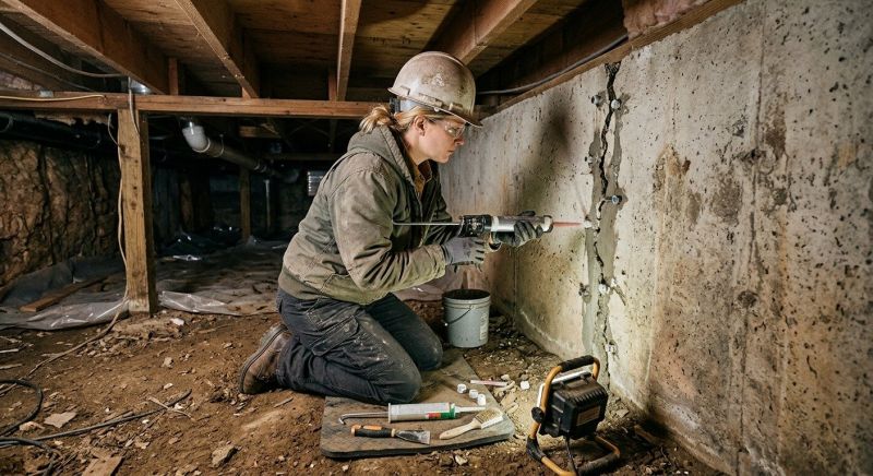 Concrete Foundation Repair in Columbus, OH