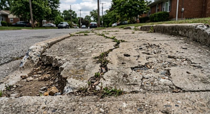 Concrete Sidewalk Repair in Corpus Christi, TX