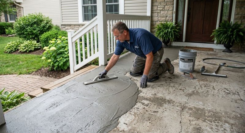 Concrete Stairs Resurfacing in Des Moines, IA