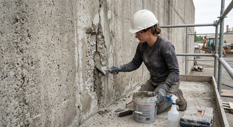 Concrete Wall Patching in Corpus Christi, TX