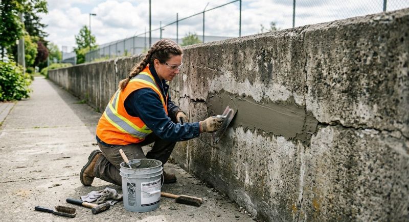 Concrete Wall Repair in Corpus Christi, TX