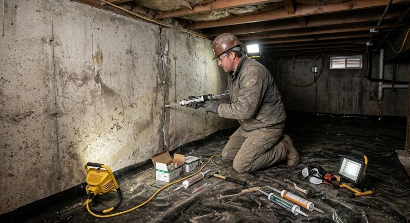 Cracked Foundation Repair in Tampa, FL