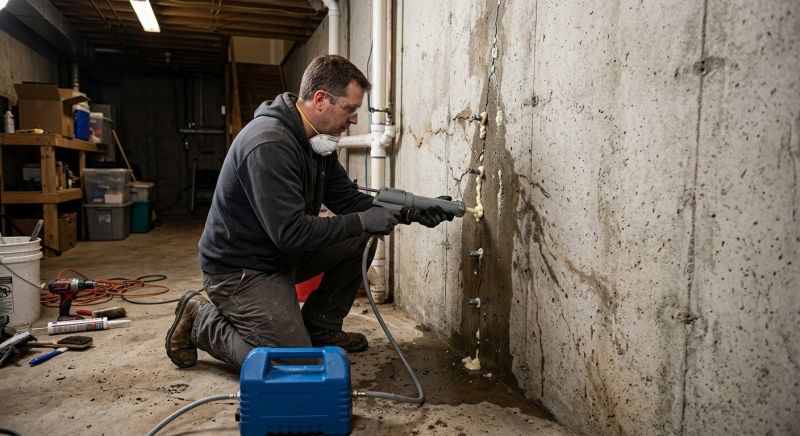 Cracked Foundation Repair in Columbus, OH
