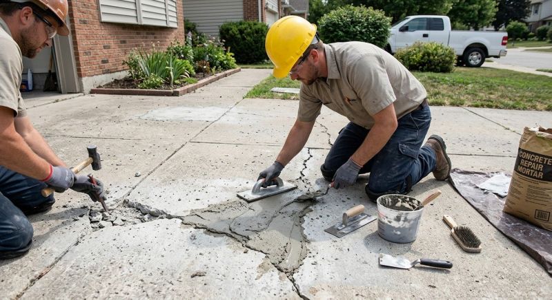 Cracked Slab Repair in Corpus Christi, TX