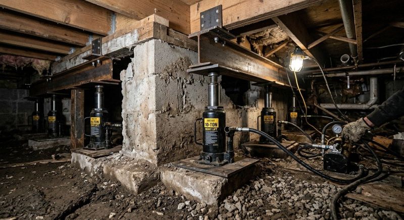 Foundation Lifting in Tampa, FL