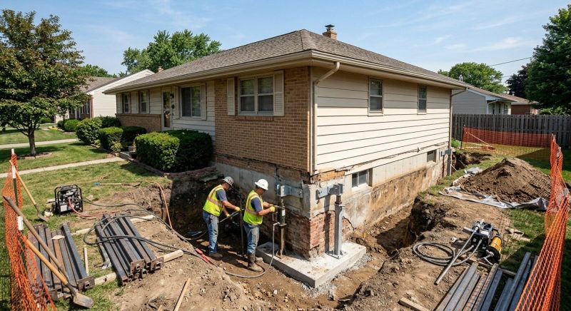 Foundation Renovation in Columbus, OH