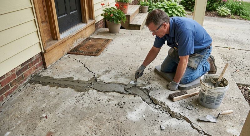 Garage Crack Repair in Des Moines, IA