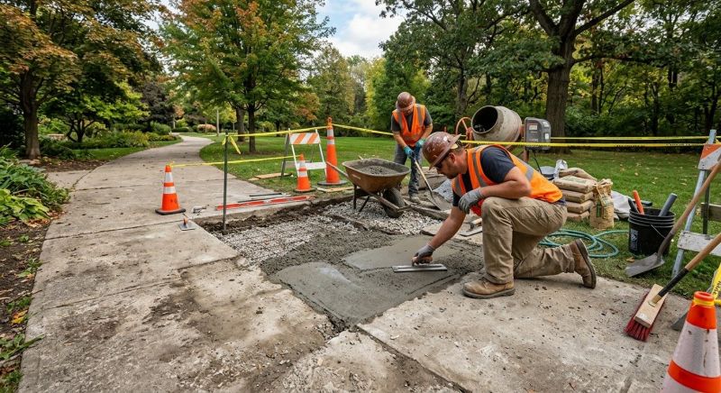 Pathway Repair in Des Moines, IA