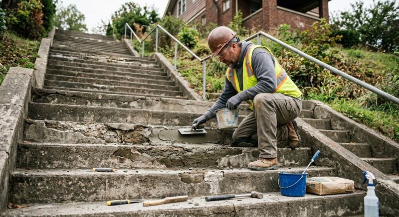 Pathway Repair in West Des Moines, IA