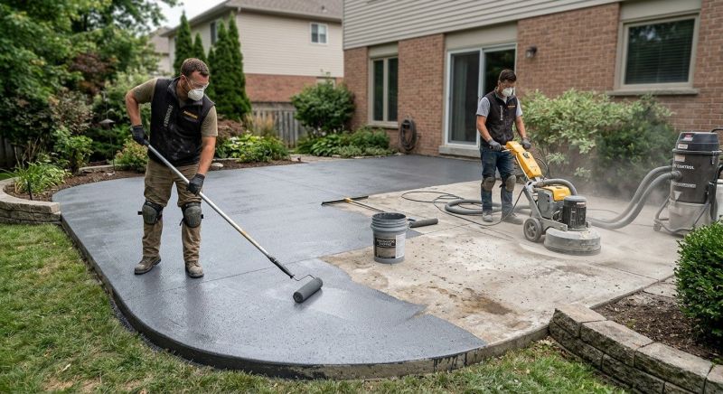 Patio Resurfacing in Corpus Christi, TX