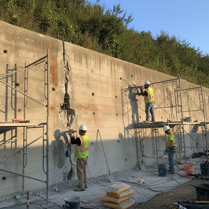 Poured Wall Repair in Corpus Christi, TX