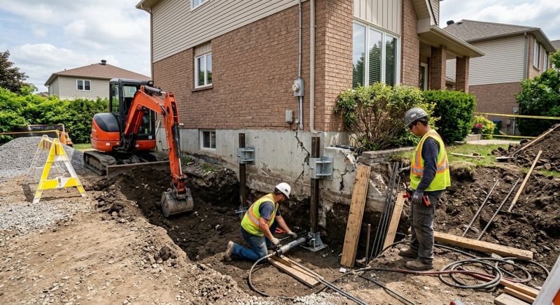Slab Foundation Repair in Columbus, OH