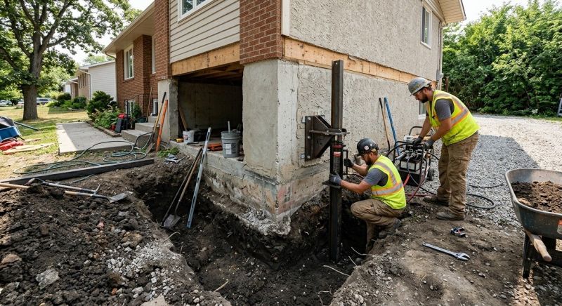 Underpinning Repair in Columbus, OH