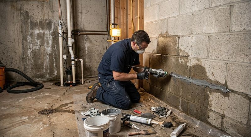 Wet Basement Repair in Tampa, FL